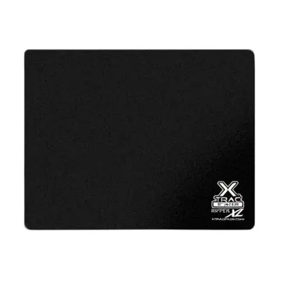XTrac, Udobna XL podloga za miško za igranje in pisarniško delo Gladka površina, Črna