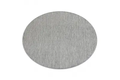 Preproga sisala SION ratas A5165A Melange plosko tkanje siva cercle 150 cm