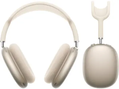 Brezžične naglavne slušalke APPLE AirPods Max 2 - Starlight