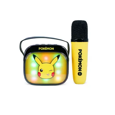 Karaoke OTL PIKACHU POPSING LED LIGHT UP, brezžične, z mikrofonom