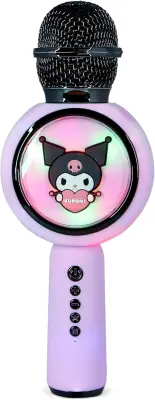 Brezžični karaoke mikrofon OTL POPSING LED LIGHT UP KUROMI