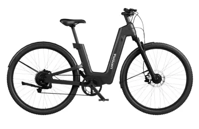 URTOPIA Fusion Smart Carbon električno kolo, 160 - 190 cm, črno