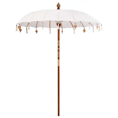 vidaXL Balineški senčnik krema 190 x 190 x 260 cm