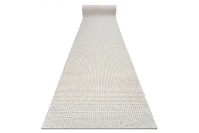 Tekač CASABLANCA LOOP bela, petlja, mehka - 100 100x470 cm