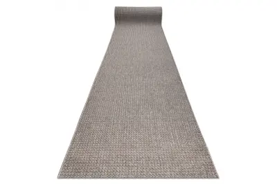 Tekač CASABLANCA LOOP rjava, petlja, mehka - 100 100x440 cm