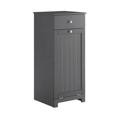 SoBuy Nizka kopalniška omara z enim predalom 40x38x91cm Sodobno BZR21-II-DG