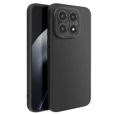 Ovitek za Xiaomi 15T iz mehkega silikona z ojačitvijo bloka kamere, Črna