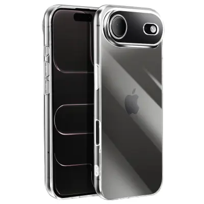 Ultra Tanek Ovitek za iPhone Air iz Mehkega Silikona, Prozorno
