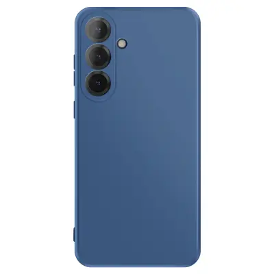 Ovitek za Galaxy S26 Plus z brezžičnim polnjenjem in mehko notranjostjo, Modra noč