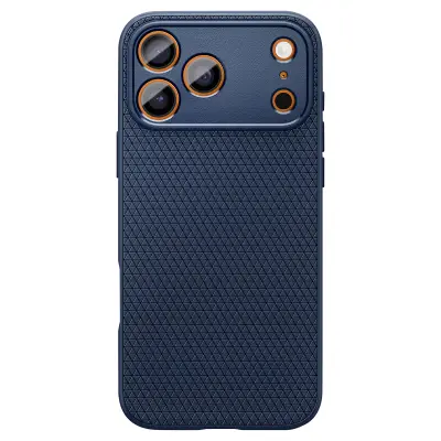 Spigen SGP, Ovitek za iPhone 17 Pro Max model Liquid Air mehak nedrseč, Modro morsko