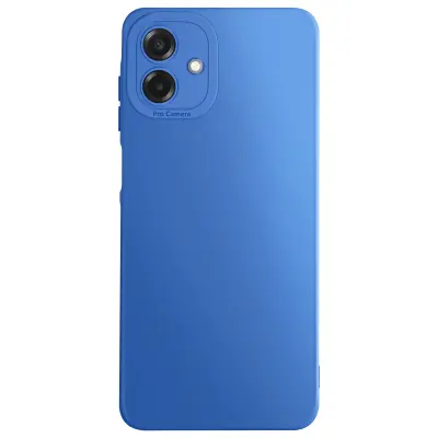 Ovitek za Galaxy A07 iz mehkega silikona z ojačitvijo bloka kamere, Modra