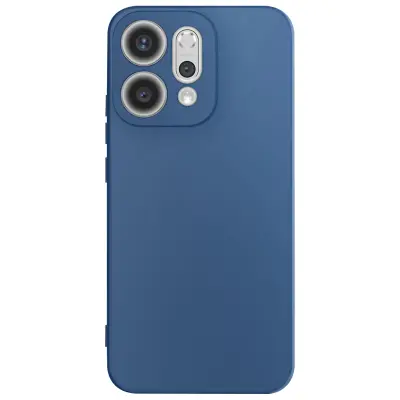 Mehak silikonski ovitek za Oppo Reno 14 Soft-Touch, Modra noč