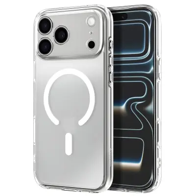 Spigen SGP, Ovitek za iPhone 17 Pro Max, model Ultra Hybrid, združljiv z MagSafe, Bela