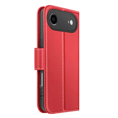 Denarnica etui za iPhone Air Premium Design Rože Metulj, Rdeča