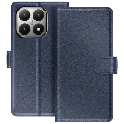 Torba za Xiaomi 15T serije Chesterfield s funkcijo stojala, Modra noč