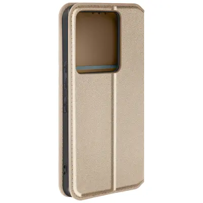 Folio etui za Redmi Note 13 Pro 5G z držalom za kartice in funkcijo stojala, Zlata