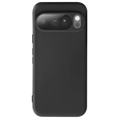 Mehak silikonski ovitek za Google Pixel 10 Pro XL Soft-Touch, Črna
