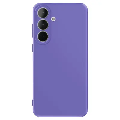 Silikonsko ohišje Soft-Touch za Galaxy S25 FE serije Fast Cover, Vijolična