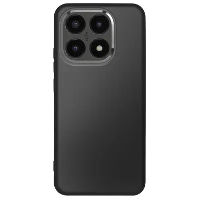 Silikonska prevleka za Xiaomi 15T, mehka in izjemno tanka, Črna