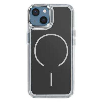 Ohišje MagSafe za iPhone 13 / 14 hibridna ojačana zasnova, Črna