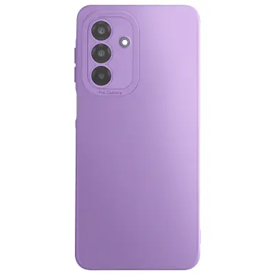 Ovitek za Galaxy A17 iz mehkega silikona z ojačitvijo bloka kamere, Vijolična