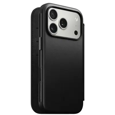 Nomad, Denarnica za iPhone 17 Pro MagSafe iz usnja serije Modern, Črna