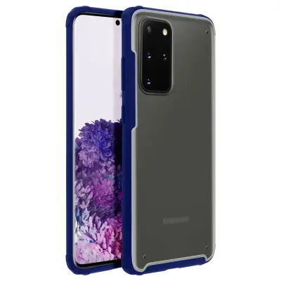 Ovitek za Samsung Galaxy S20 Plus, odporen na udarce z ojačanimi vogali, Modra noč