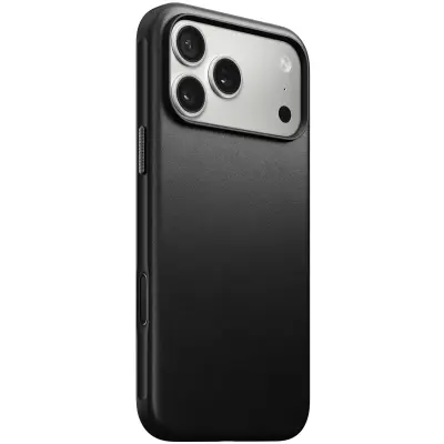 Nomad, Ovitek za iPhone 17 Pro Max MagSafe iz vrhunskega usnja, odporen na udarce, Črna