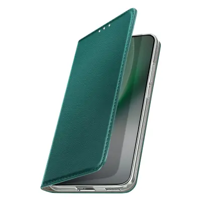 Folio etui za Honor Magic 8 Lite z držalom za kartice in funkcijo video stojala, Zelena