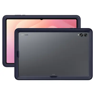 Samsung, Ohišje za Galaxy Tab S11 Ultra serije Frame Cover Official s funkcijo stojala, Modro morsko
