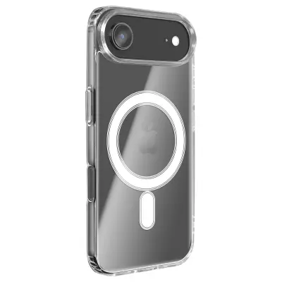 Ovitek za iPhone Air, trd, združljiv z dodatki MagSafe, Prozorno