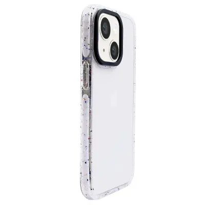 PURO, Reciklirana torbica za iPhone 14 Plus Model Re-Cover Ultra Odporna Trpežna, Prozorno
