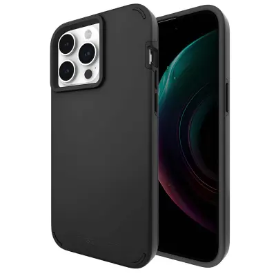 CASE MATE, Ovitek Tough Duo za iPhone 15 Pro Max z dvojno zaščito, Črna