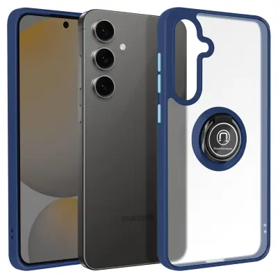 Ovitek za Galaxy S24 serije Corda z izjemno vzdržljivo vrvico za okoli vratu, Modra noč