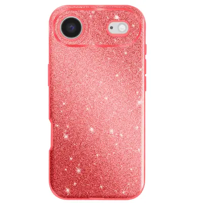 Ovitek za iPhone Air, dvobarvna zasnova in bleščeča obdelava, Rdeča