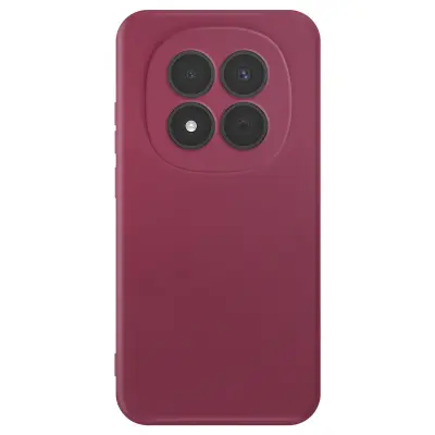 Etui Soft-Touch za Redmi Note 15 Pro 5G iz nedrsečega silikona, Bordeaux