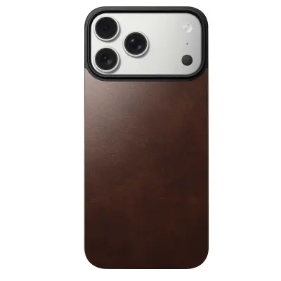 Nomad, Ovitek za iPhone 17 Pro Max MagSafe iz ultra tankega usnja Horween, Rjava