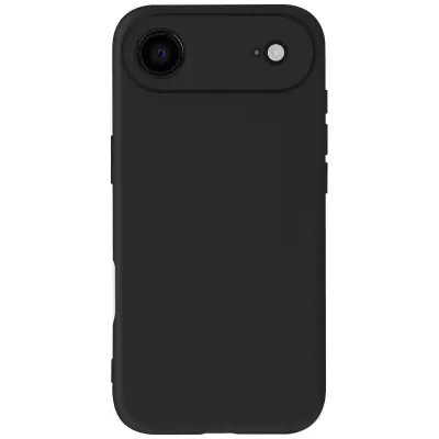 Ovitek za iPhone Air Soft-Touch silikonski serije Fast Cover, Črna