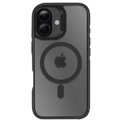 Ovitek za iPhone 17 serije NEO, združljiv z MagSafe, z ojačanimi vogali, Črna