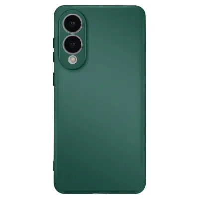 Ovitek za Samsung Galaxy S25 Edge Soft-Touch izSilikonska poltrda, Zelena