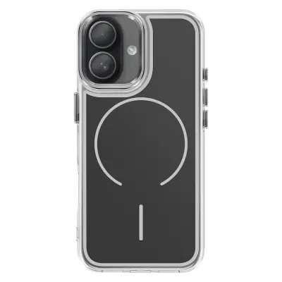 MagSafe ovitek za iPhone 16, dvomaterialna, ultra ojačana zaščita, Črna