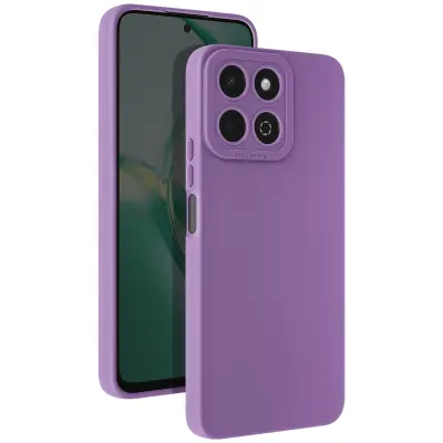 Ovitek za Honor 200 Smart iz mehkega silikona z ojačitvijo bloka kamere, Vijolična