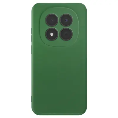 Etui Soft-Touch za Redmi Note 15 Pro 5G iz nedrsečega silikona, Temno zelena