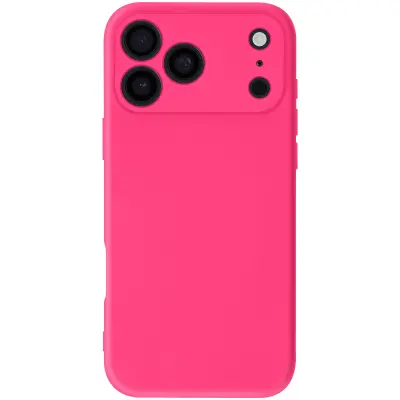 Ovitek za iPhone 17 Pro Max Soft-Touch iz silikona serije Fast Cover, Fuksija