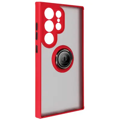 Ovitek za Galaxy S25 FE DropShield odporen na udarce z ojačanimi vogali, Rdeča
