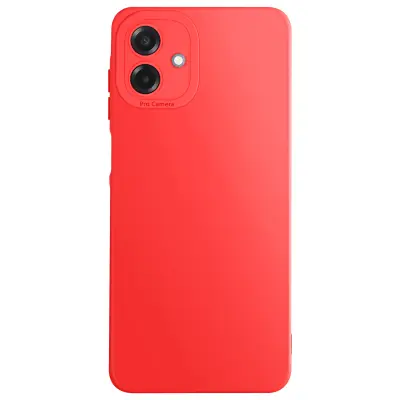 Ovitek za Galaxy A07 iz mehkega silikona z ojačitvijo bloka kamere, Rdeča