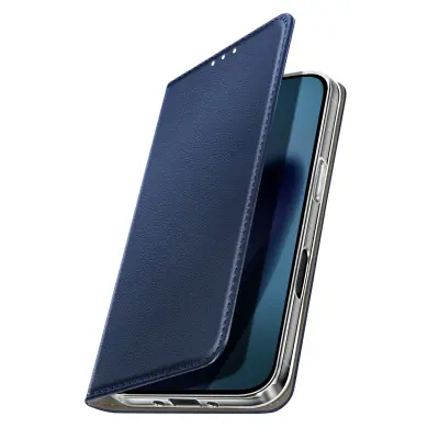 Folio etui za iPhone 17 Air z držalom za kartice in funkcijo stojala za video, Modra noč