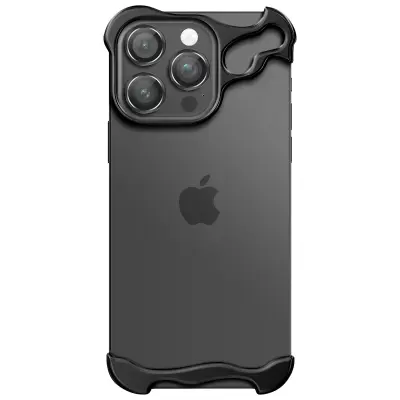 Zaščitna oblika za iPhone 13 Pro Max Ohišje Bumper MOvitek Steel Cover, Črna