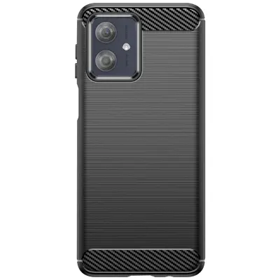 Ovitek za Motorola Moto G56 s podpornim obročkom in magnetnim pritrdilom, Črna