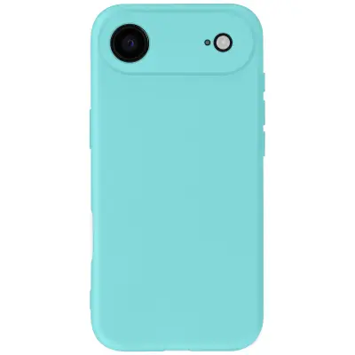 Ovitek za iPhone Air Soft-Touch silikonski serije Fast Cover, Turkizna